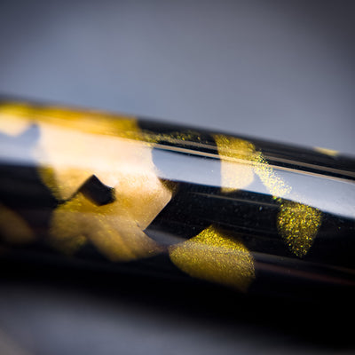 Tibaldi Bononia Rollerball Pen - Black w/ Gold | Atlas Stationers.