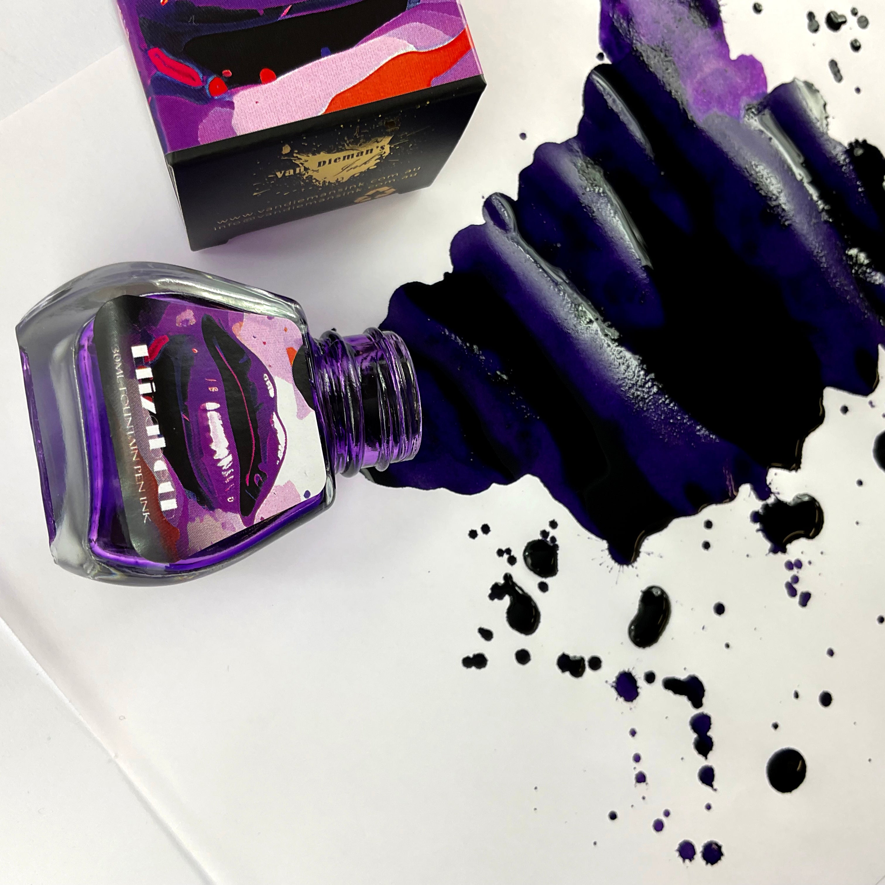 筆記具 Van Dieman's Ink inks_vditortoiseshellfc-
