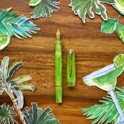 Esterbrook JR Pocket Paradise Fountain Pen - Key Lime | Atlas Stationers.