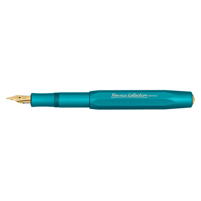 Kaweco Collection AL Sport Fountain Pen - Iguana Blue (Special Edition) | Atlas Stationers.