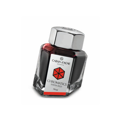 Caran d'Ache Chromatic - Infra Red - 50ml Bottled Ink | Atlas Stationers.
