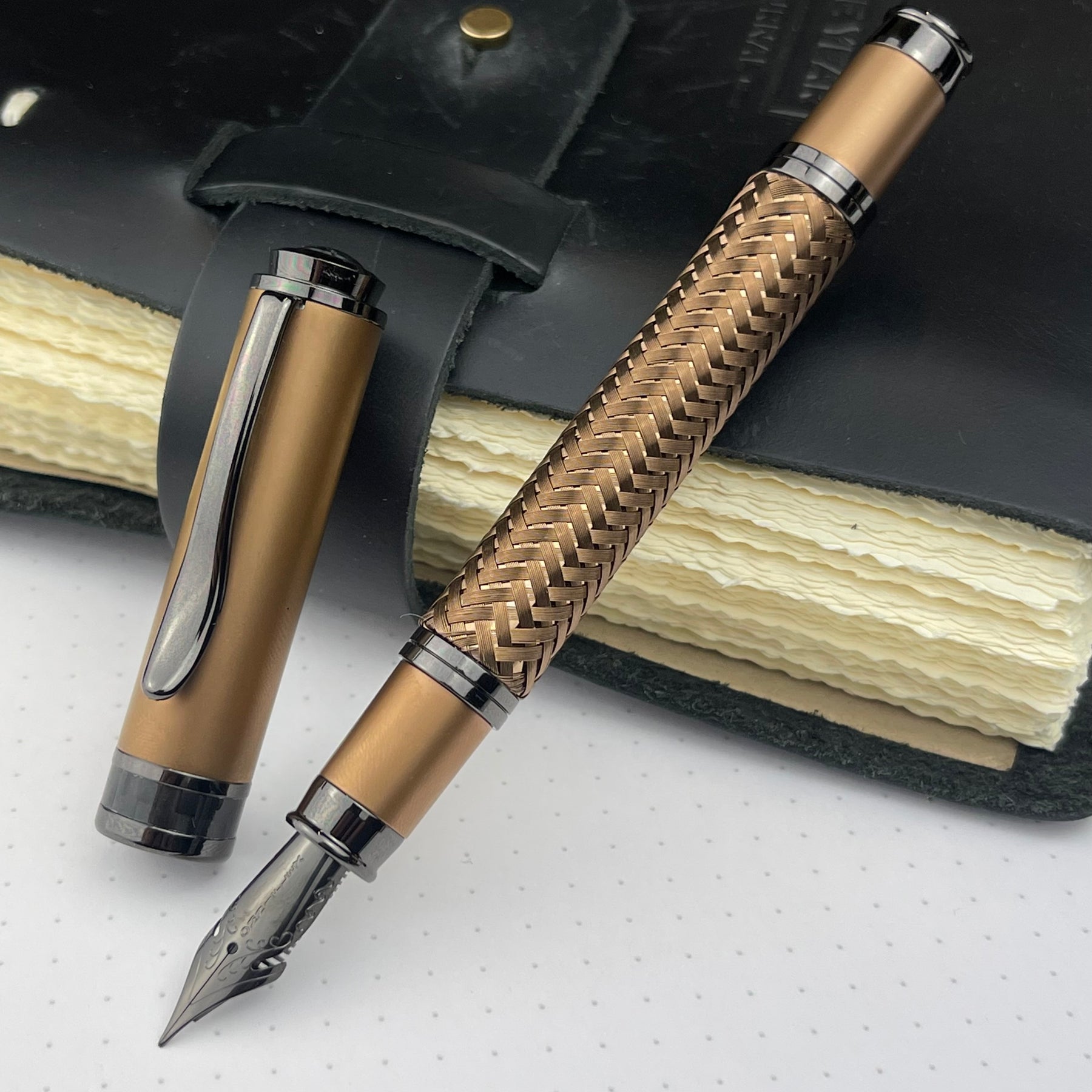Monteverde Innova Formula M Bronze Rollerball Pen Superb Daily Pen Mint In Box