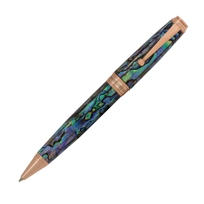 Monteverde Invincia Deluxe Ballpoint Pen - Abalone w/ Rosegold (Limited Edition) | Atlas Stationers.