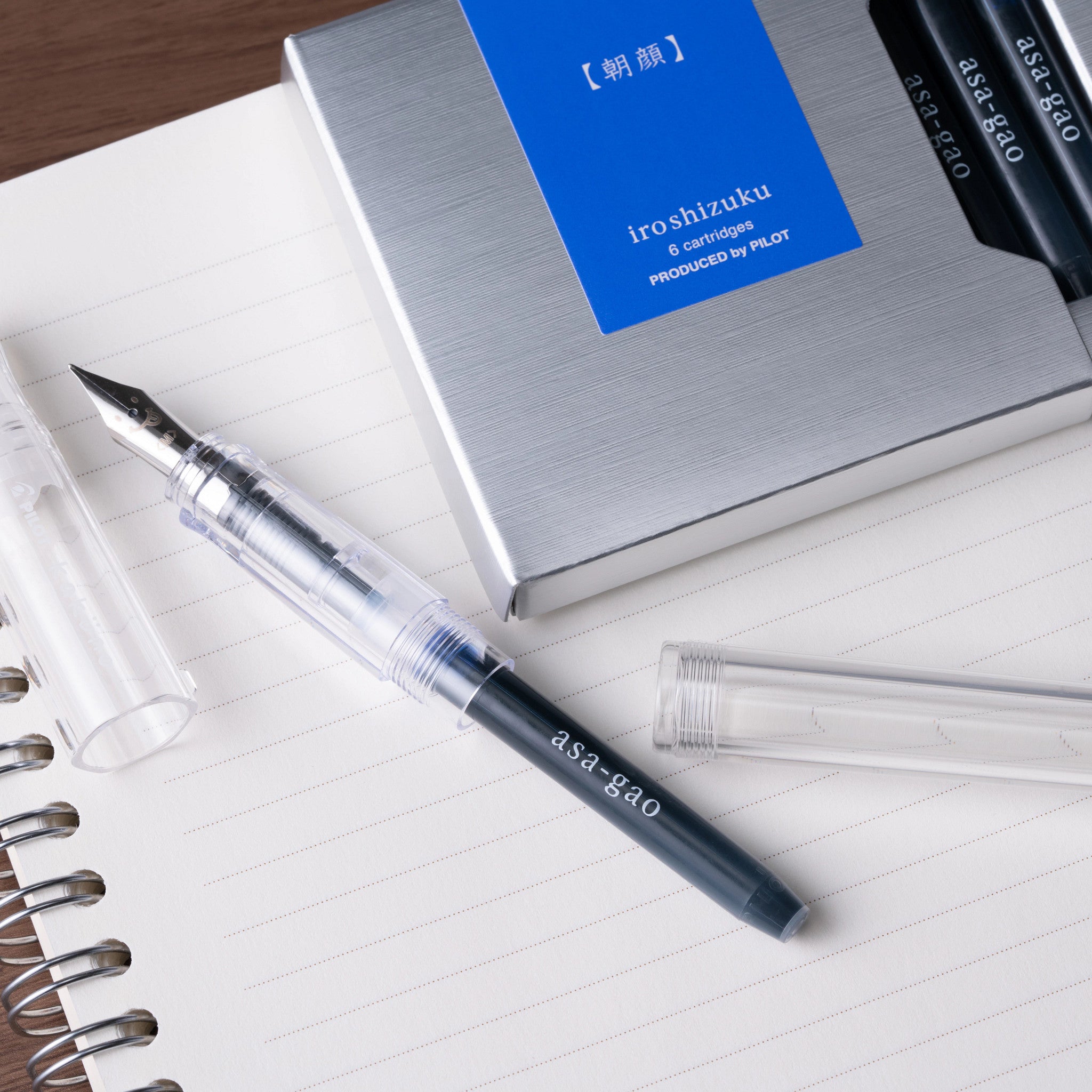 Pilot Iroshizuku Ink Cartridges - asa-gao – Atlas Stationers