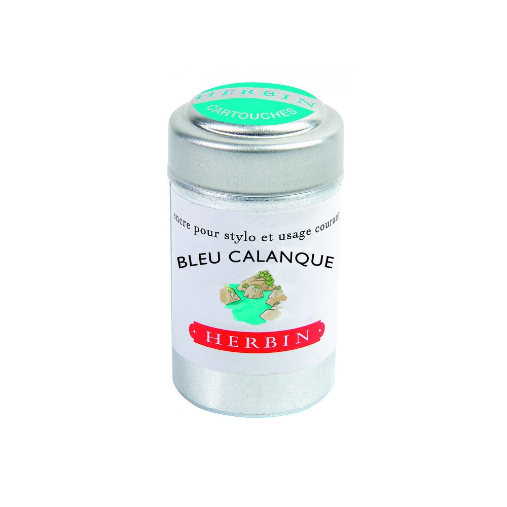 Herbink Ink Cartridges - Bleu Calanque | Atlas Stationers.