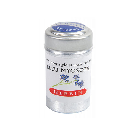 Herbink Ink Cartridges - Bleu Myosotis | Atlas Stationers.