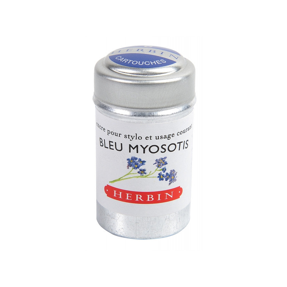 Herbink Ink Cartridges - Bleu Myosotis | Atlas Stationers.