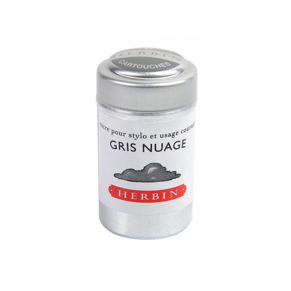 Herbink Ink Cartridges - Gris Nuage | Atlas Stationers.
