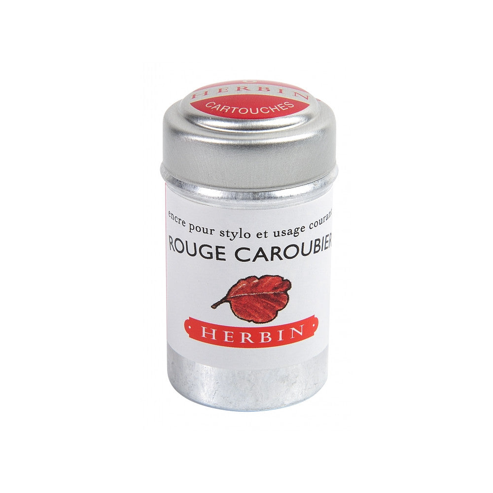 Herbink Ink Cartridges - Rouge Caroubier | Atlas Stationers.