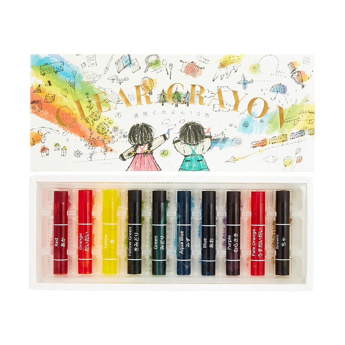 Kokuyo Clear Crayons – Atlas Stationers