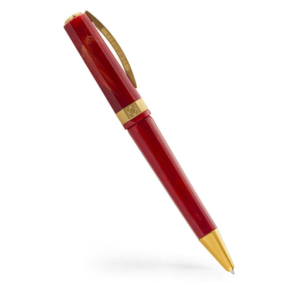 Visconti Opera Gold Ballpoint Pen - Red