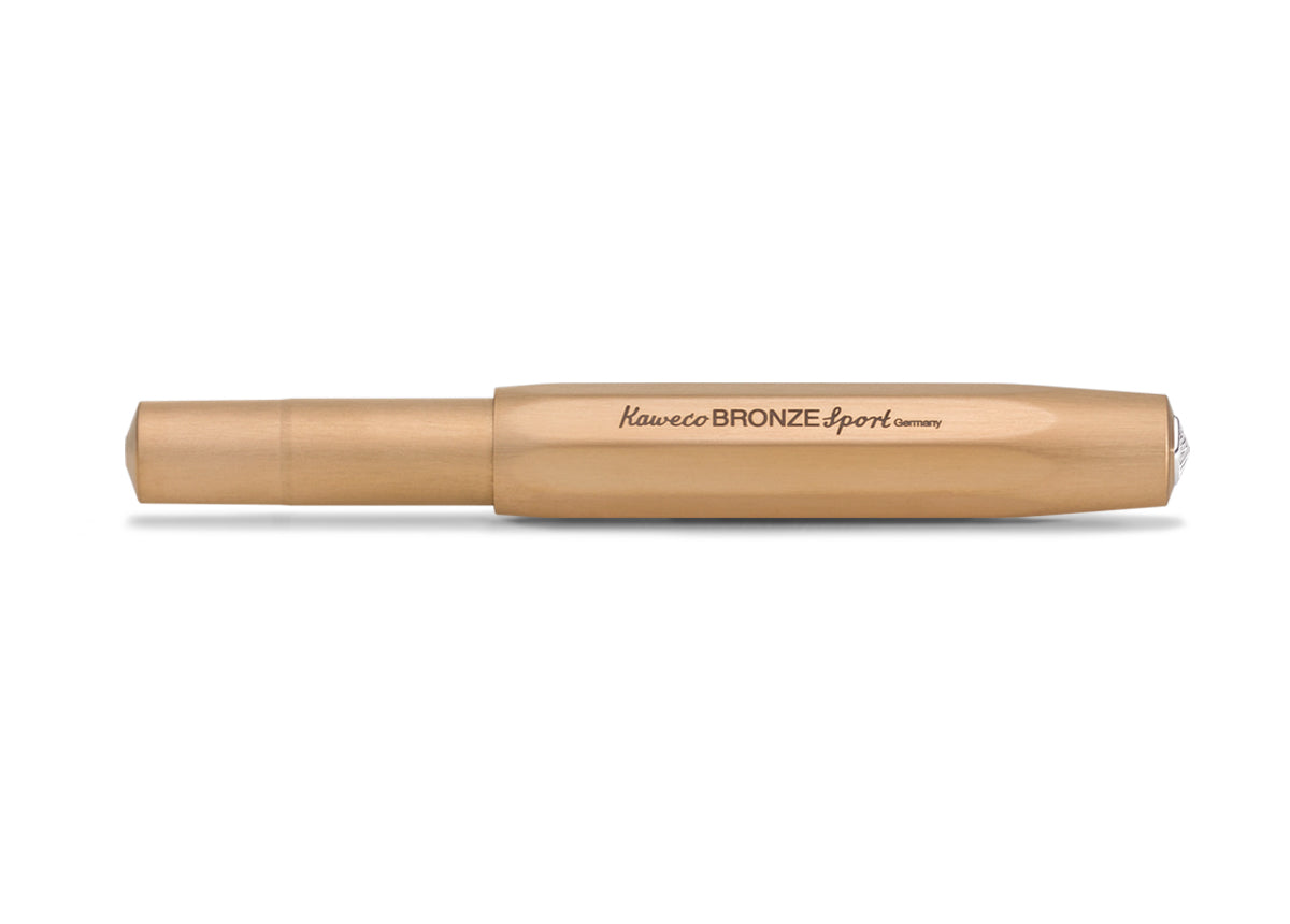 Kaweco Sports Bronze 万年筆 クリップ付き 楽天市場】即日発送 万年筆 カヴェコ 限定品 BRONZE SPORT（ブロンズ