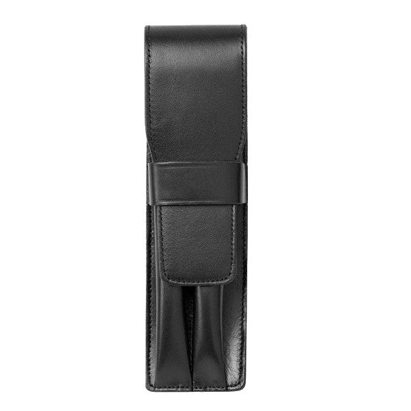 Lamy Leather Double Pen Case - Black | Atlas Stationers.