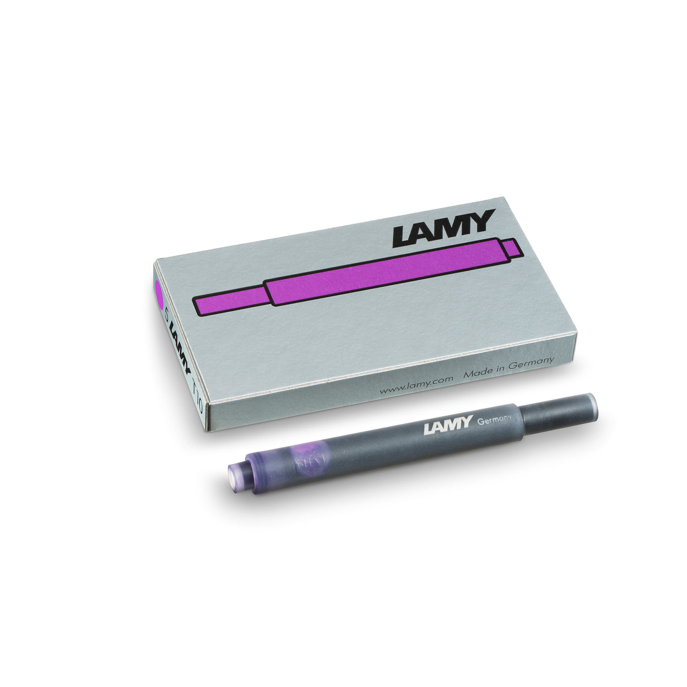 Lamy T10 Ink Cartridges - Violet | Atlas Stationers.