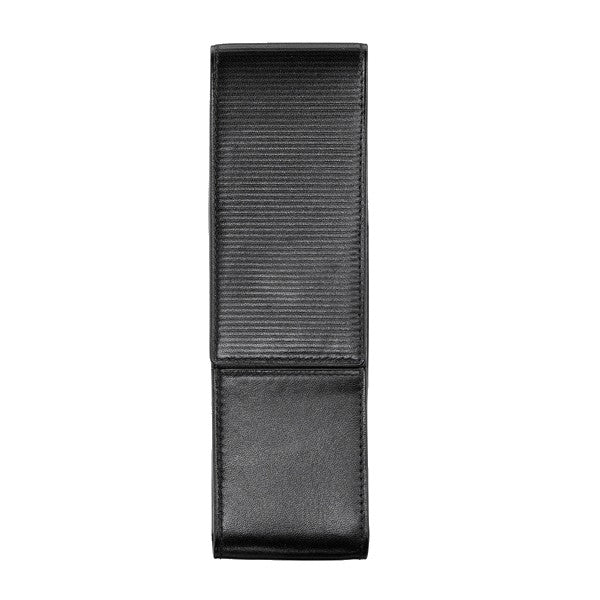 Lamy Nappa Leather Two Pen Pouch - Black | Atlas Stationers.