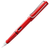 Lamy Safari Fountain Pen - Red | Atlas Stationers.