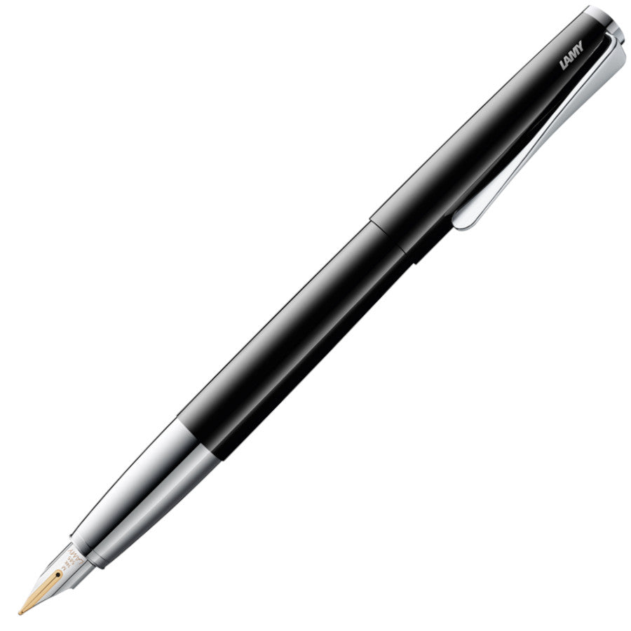 Lamy Studio Fountain Pen - Piano Black | Atlas Stationers.
