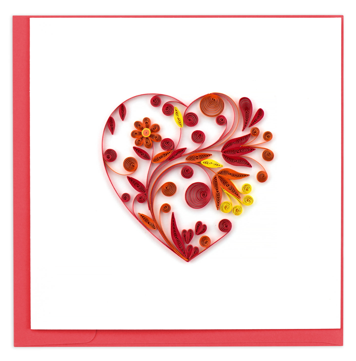 Quilled Heart Greeting Card | Atlas Stationers.