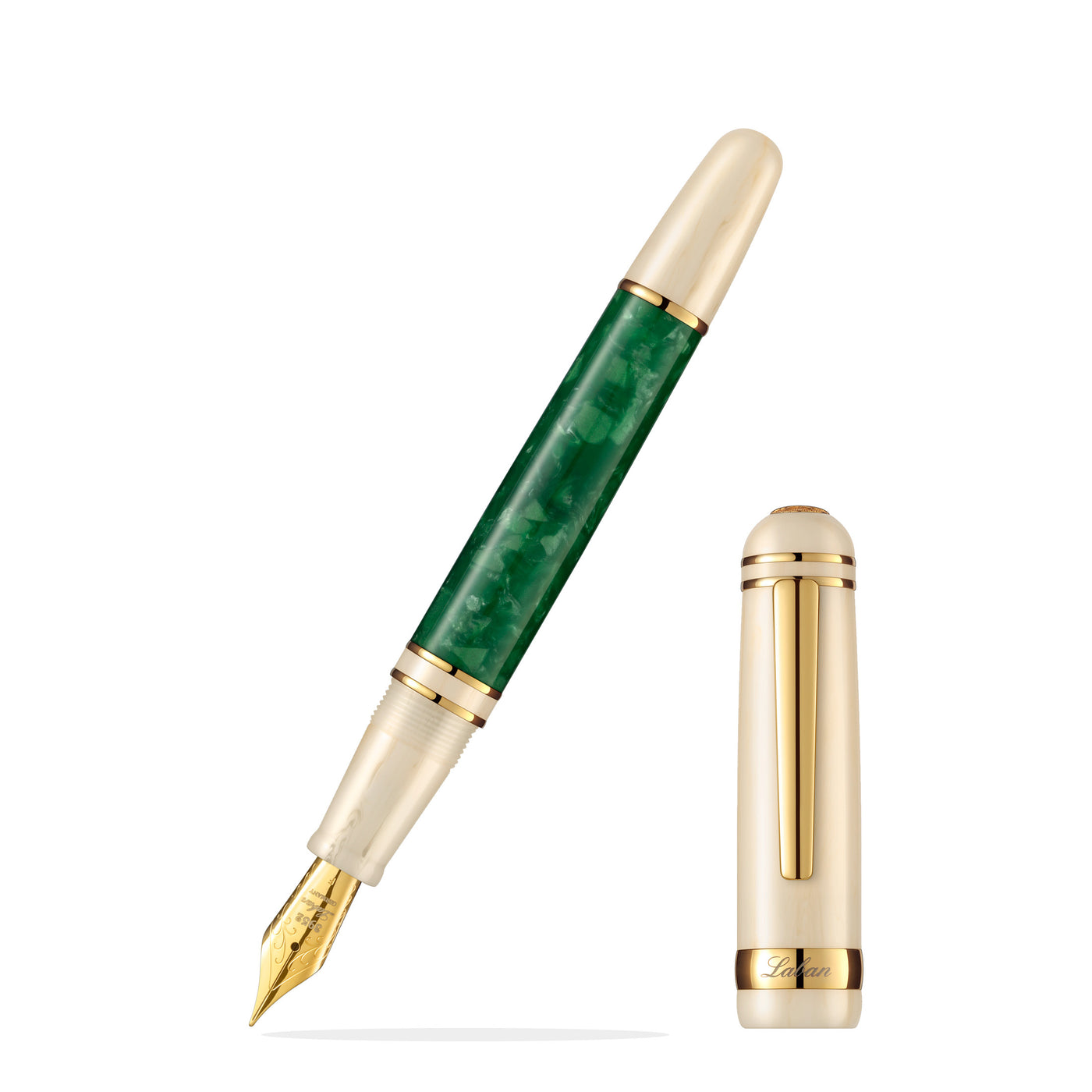 Laban 325 Fountain Pen - Forest Green | Atlas Stationers.
