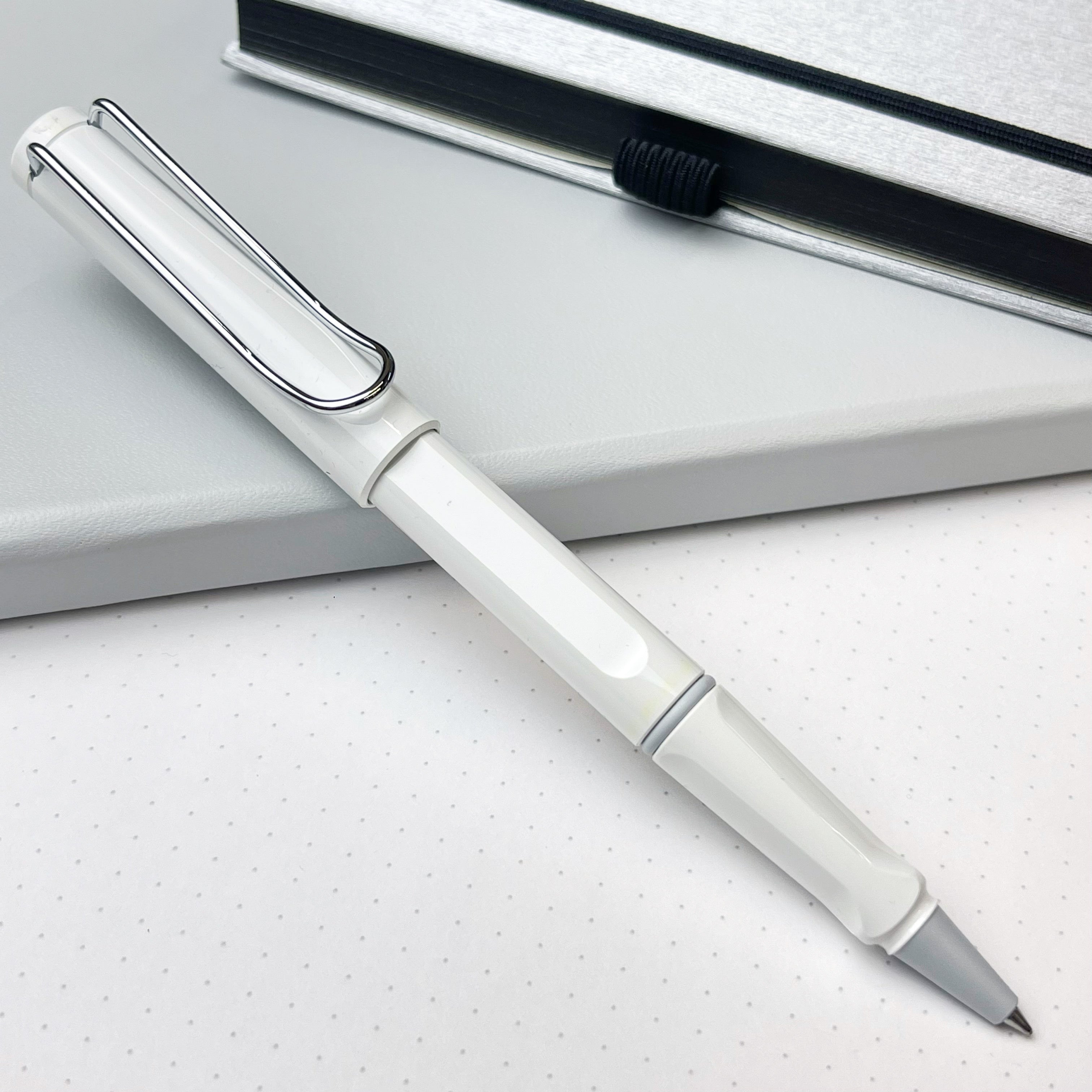 Lamy Safari Rollerball Pen - White – Atlas Stationers