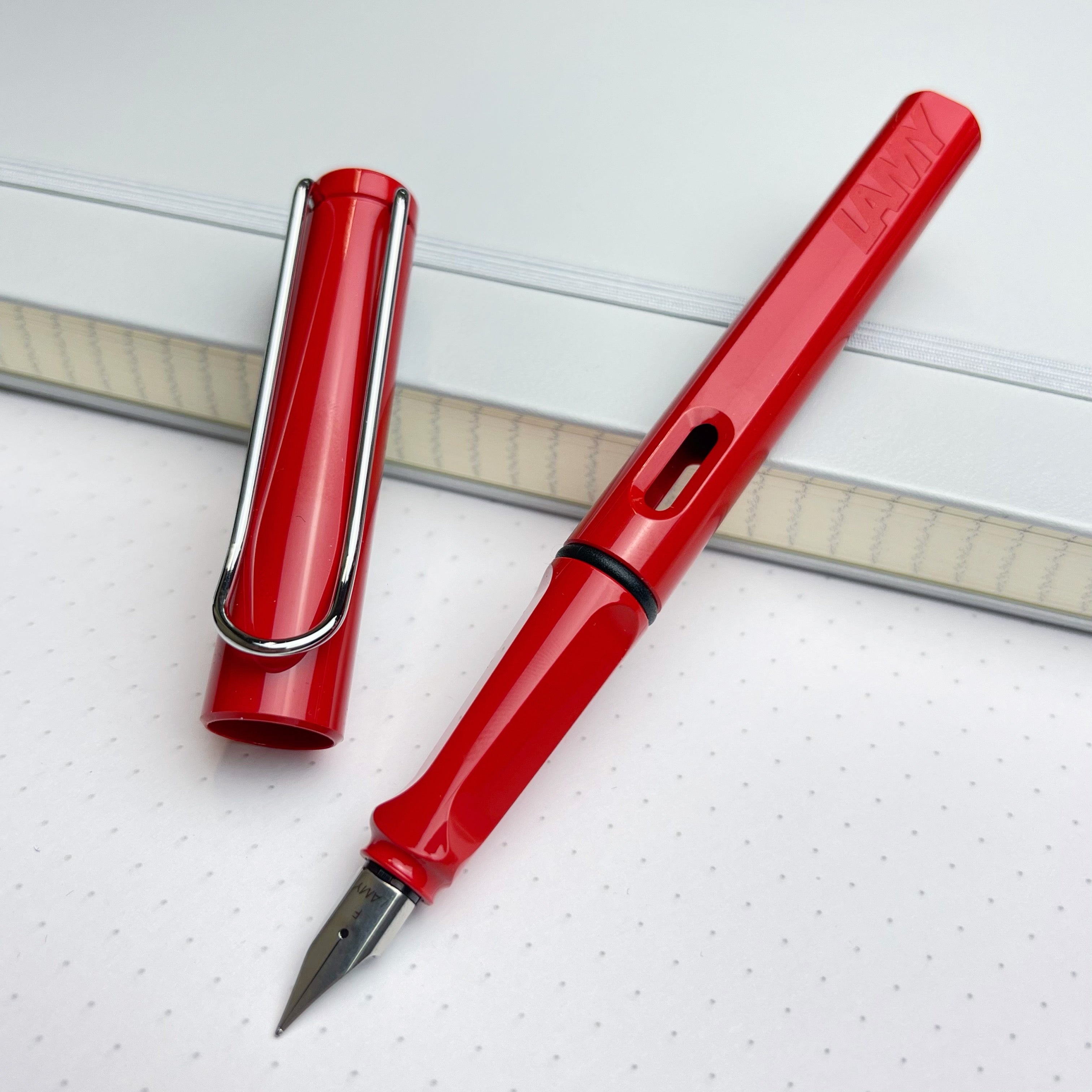 Lamy Safari Fountain Pen - Red – Atlas Stationers