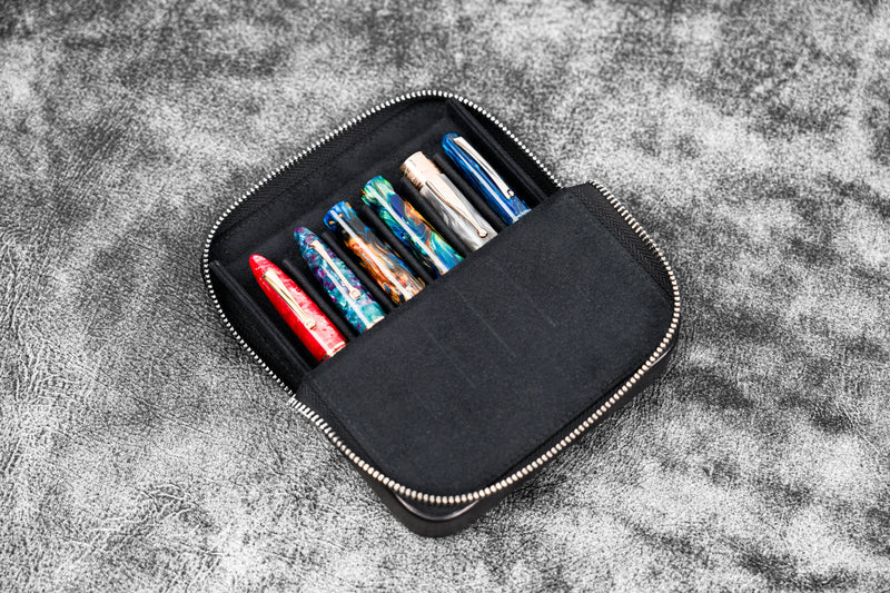 Galen Leather Magnum Opus 6 Slot Pen Case