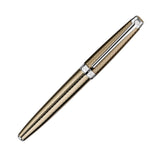Caran d'Ache LÉMAN Fountain Pen -  Caviar w/ Silver Trim | Atlas Stationers.