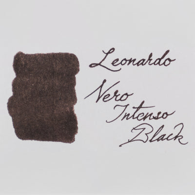 Leonardo 40ml Bottled Ink - Black | Atlas Stationers.