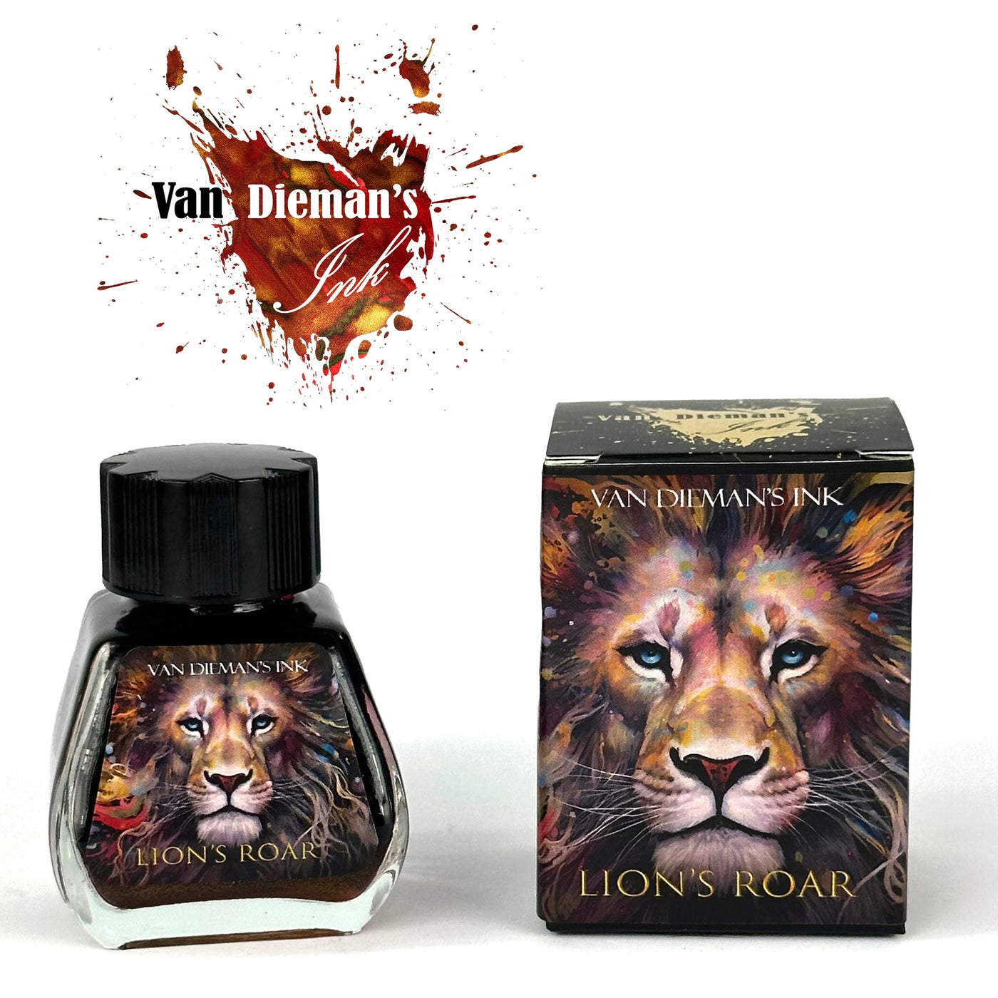 Van Dieman's Feline - Lion's Roar Shimmering 30ml Bottled Ink