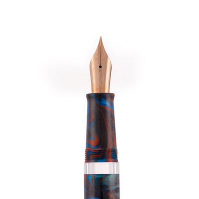 Nahvalur (Narwhal) Schuylkill Fountain Pen - Dragonet Sapphire | Atlas Stationers.