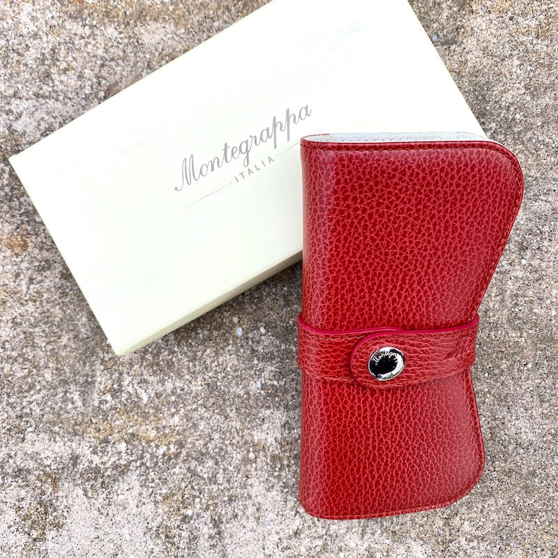 Montegrappa 2 Pen Pouch - Red