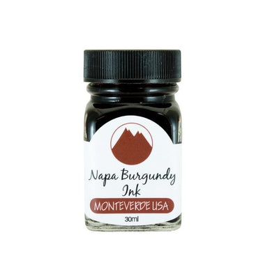Monteverde Napa Burgundy - 30ml Bottled Ink | Atlas Stationers.
