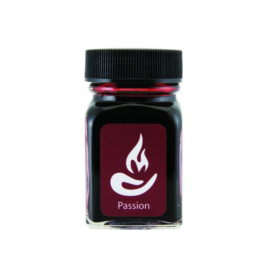 Monteverde Passion Burgundy - 30ml Bottled Ink | Atlas Stationers.
