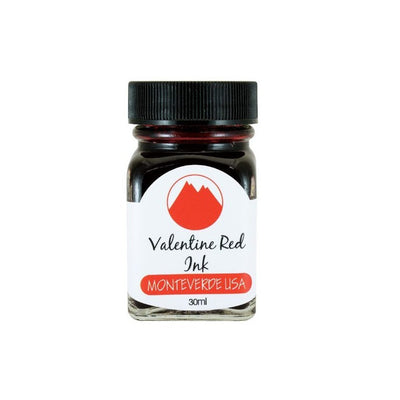 Monteverde Valentine Red - 30ml Bottled Ink | Atlas Stationers.