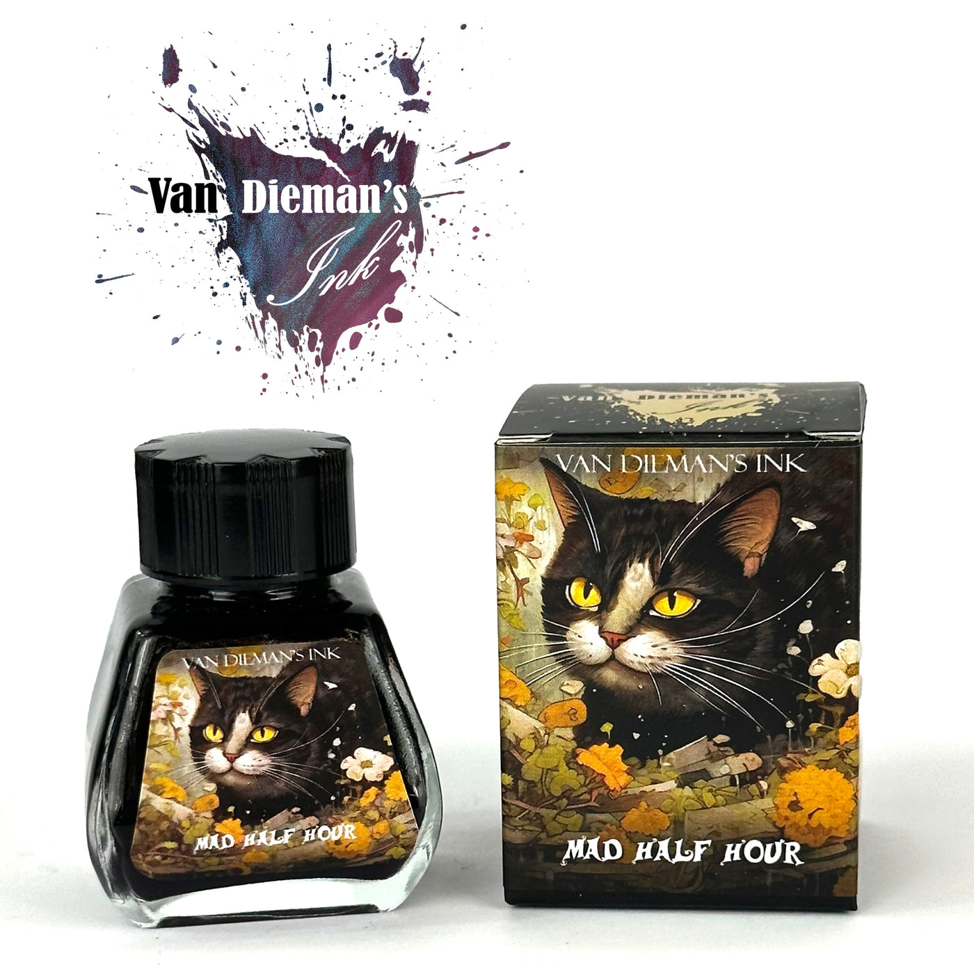 Van Dieman's Feline - Mad Half Hour Shimmering 30ml Bottled Ink