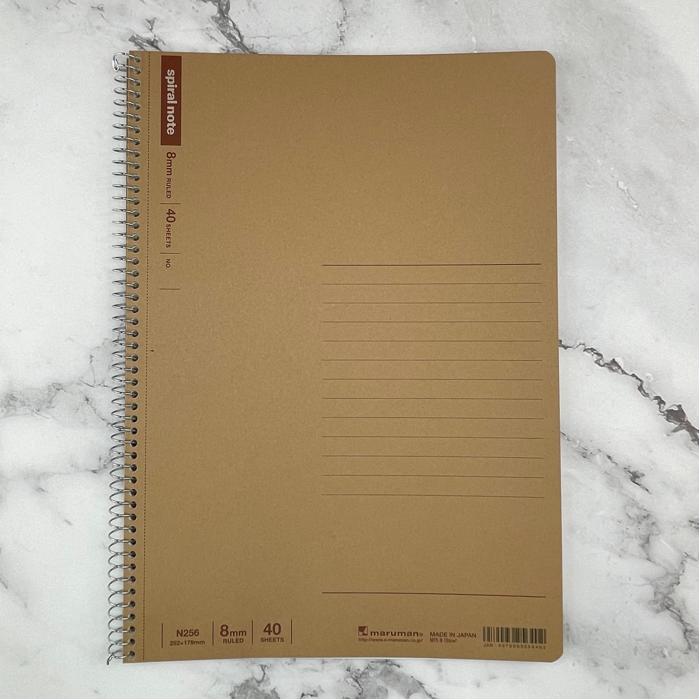 Maruman Spiral Notebook - Basic Line 8.0mm (B5)