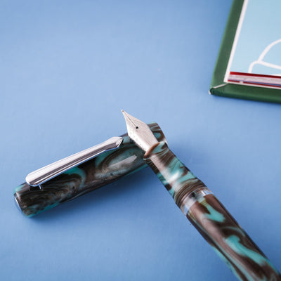 Narwhal Schuylkill Fountain Pen - Chromis Teal | Atlas Stationers.