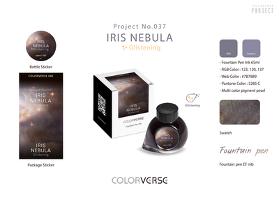 Colorverse Project Series Iris Nebula - 65ml Bottled Ink