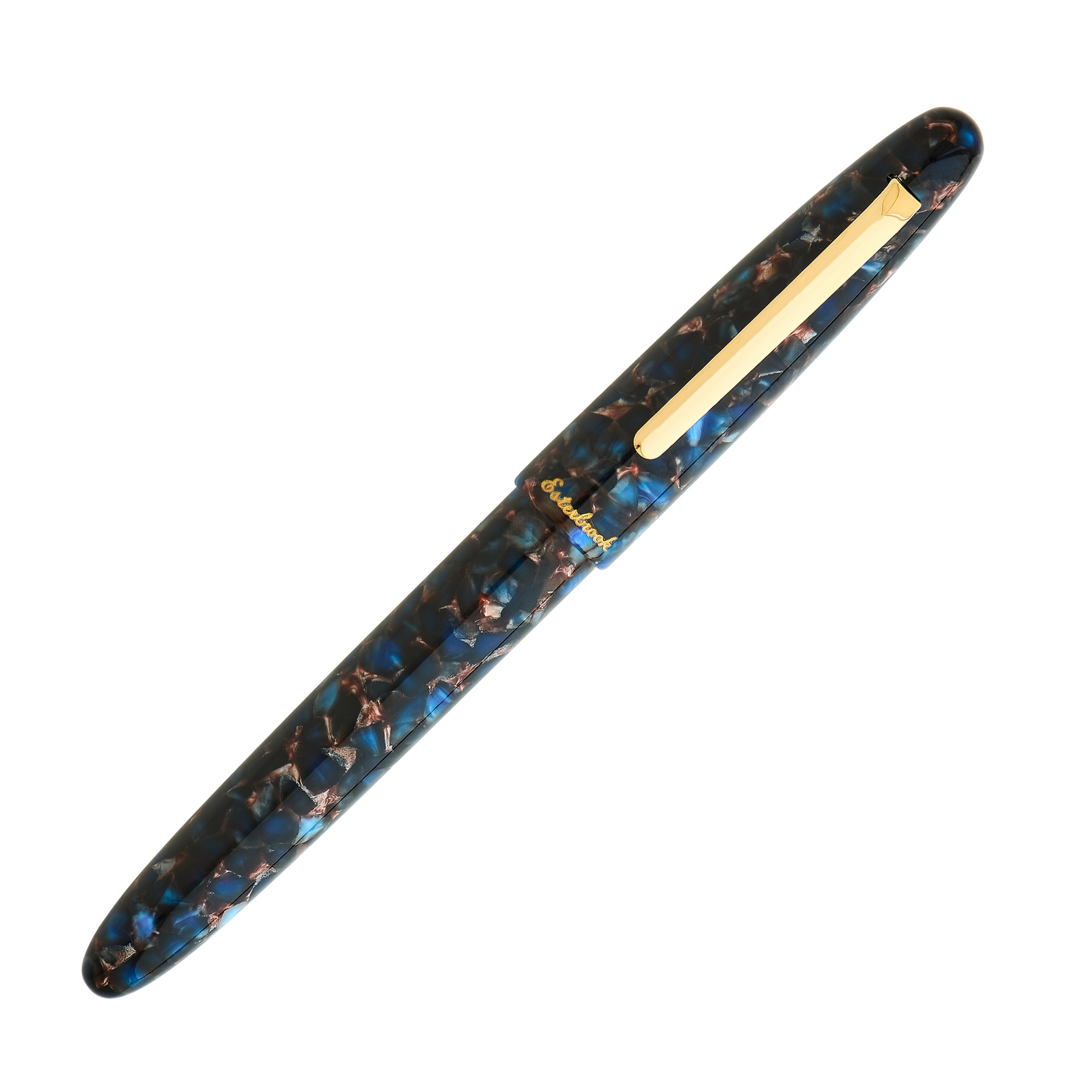 Esterbrook Estie Fountain Pen - Nouveau Blue w/ Gold Trim | Atlas Stationers.