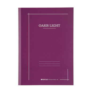 Itoya Oasis Light B5 Notebook - Grape | Atlas Stationers.