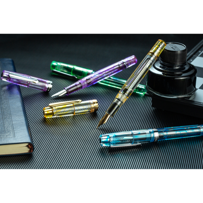 Nahvalur (Narwhal) Original Plus Fountain Pen - Melacara Purple | Atlas Stationers.