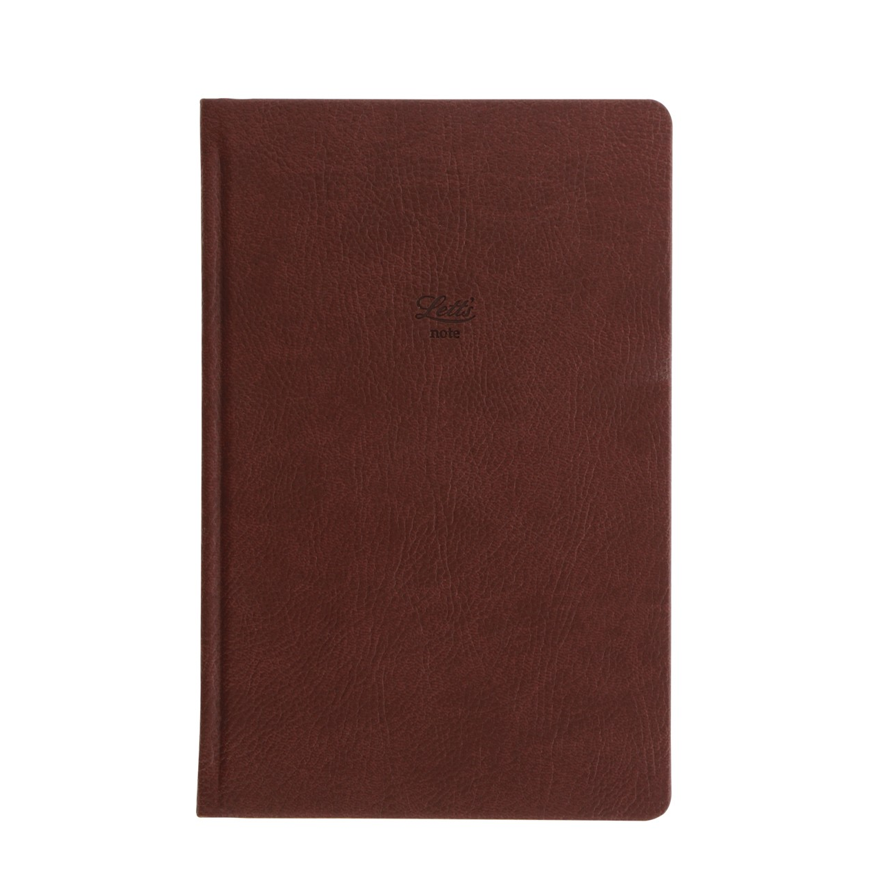 Letts Origins Hardcover Notebook - 5 1/8" x 7 7/8" - Ruled - Chocolate | Atlas Stationers.