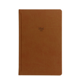 Letts Origins Hardcover Notebook - 5 1/8" x 7 7/8" - Dot Grid - Tan | Atlas Stationers.