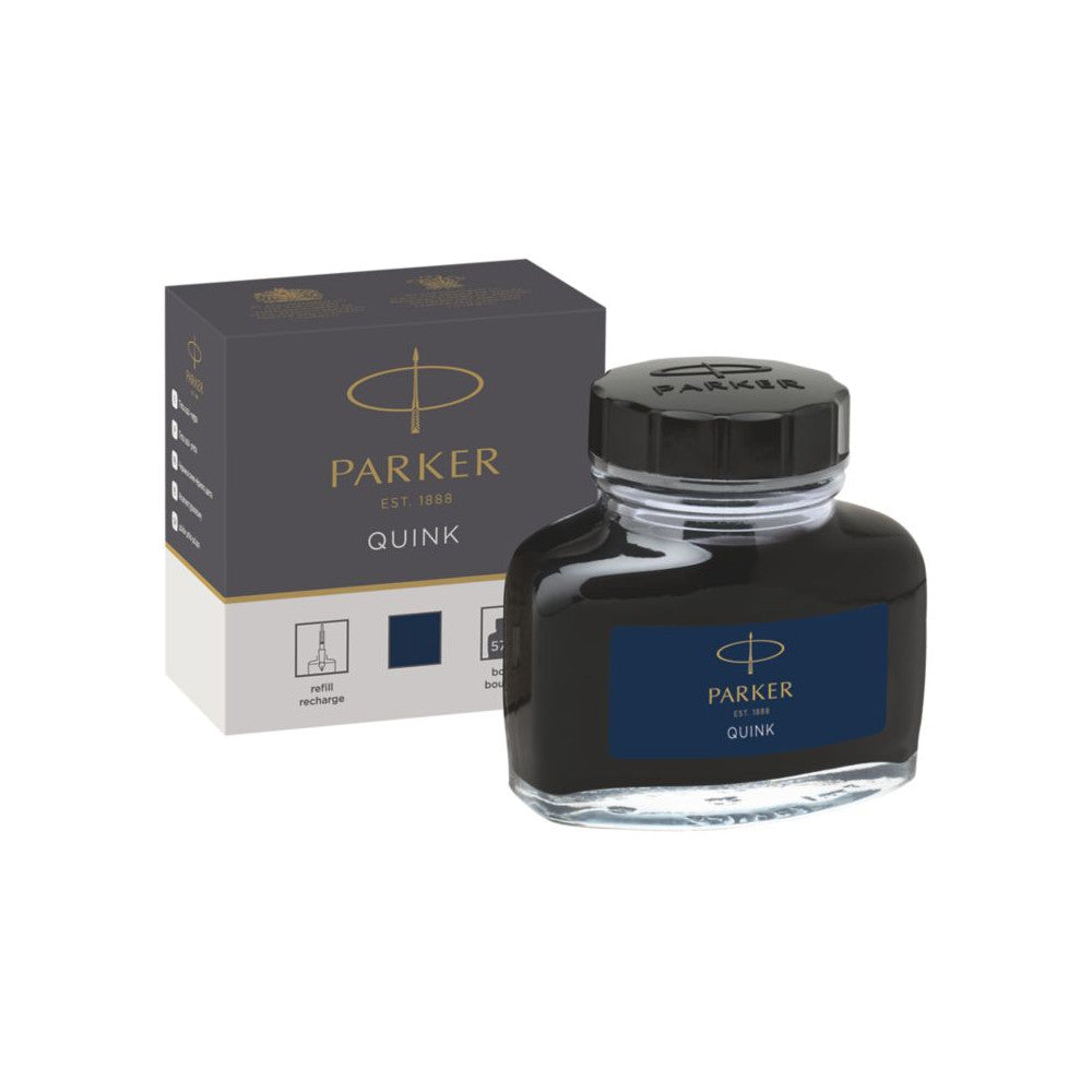 Parker Quink Blue/Black Bottled Ink | Atlas Stationers.
