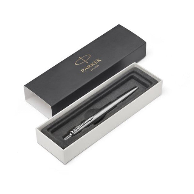 【お得】Parker /Jotterステンレスボールペン 10本セット USA製 Parker Jotter Ballpoint Pen - Stainless Steel – Atlas Stationers