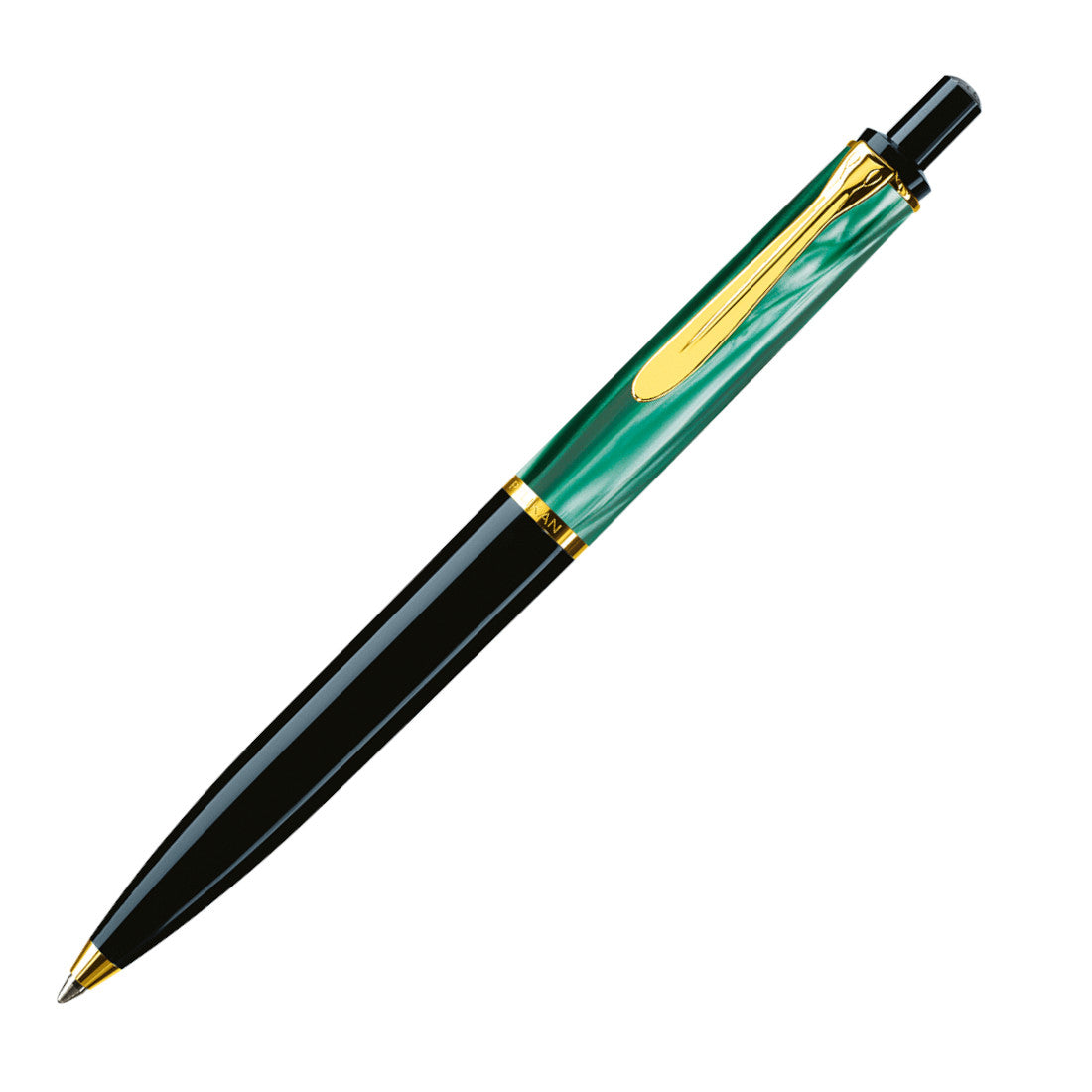 Pelikan Classic K200 Ballpoint Pen - Green-Marbled | Atlas Stationers.
