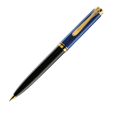 Pelikan Souveran K800 Ballpoint Pen - Black-Blue | Atlas Stationers.