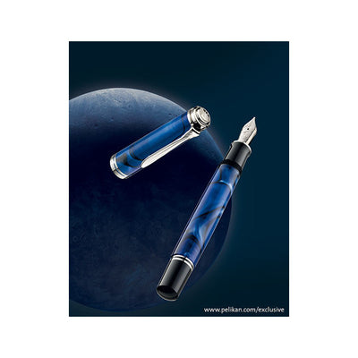 Pelikan Souveran M805 Fountain Pen - Blue Dunes (Special Edition) | Atlas Stationers.