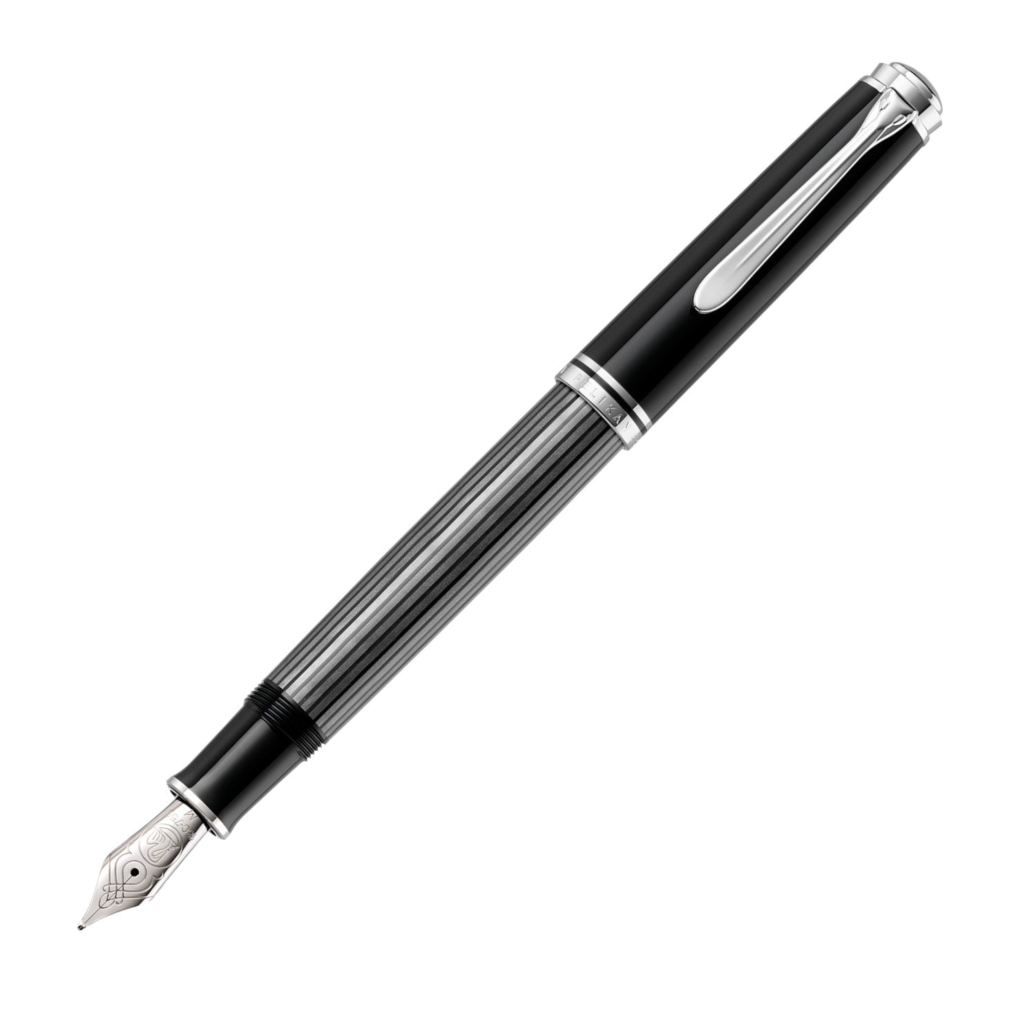 Pelikan Souveran M805 Fountain Pen - Stresemann Anthracite | Atlas Stationers.