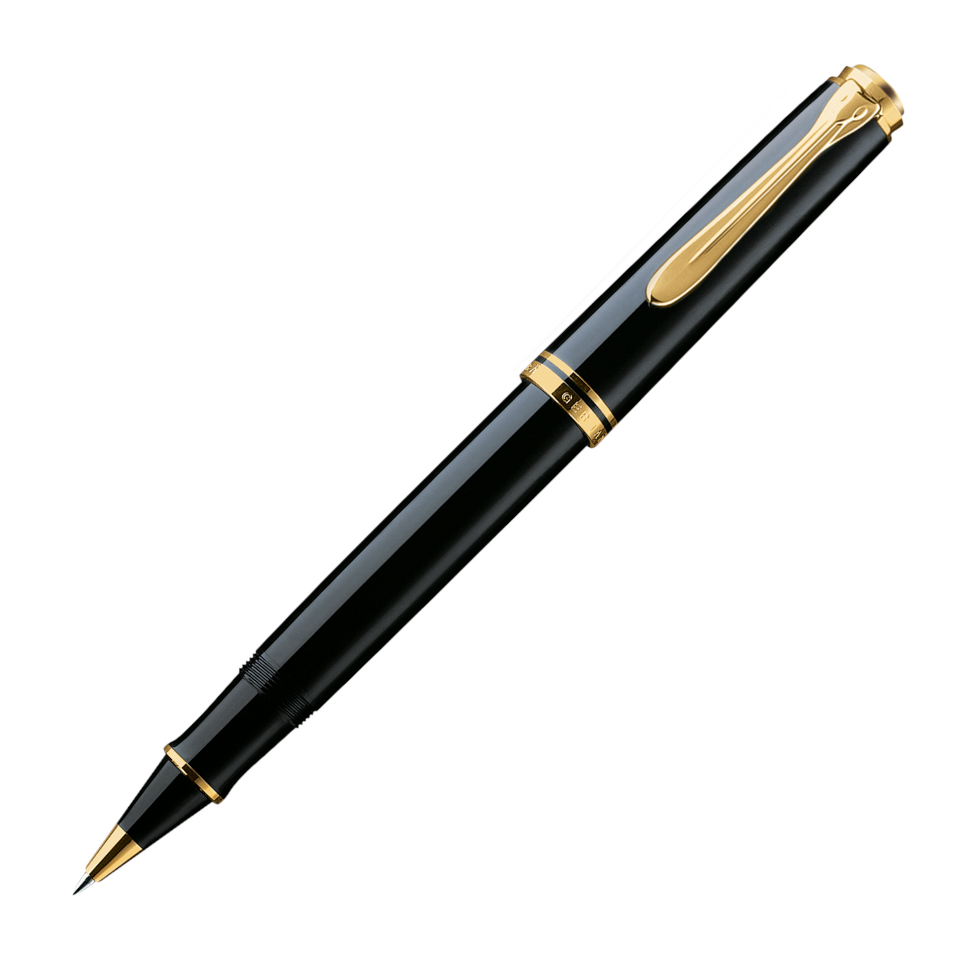 Pelikan Souveran R600 Rollerball Pen - Black | Atlas Stationers.